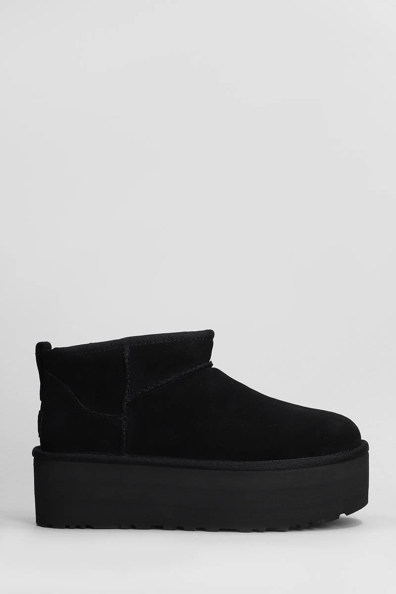 UGG TRONCHETTI TACCO BASSO CLASSIC ULTRA MINI