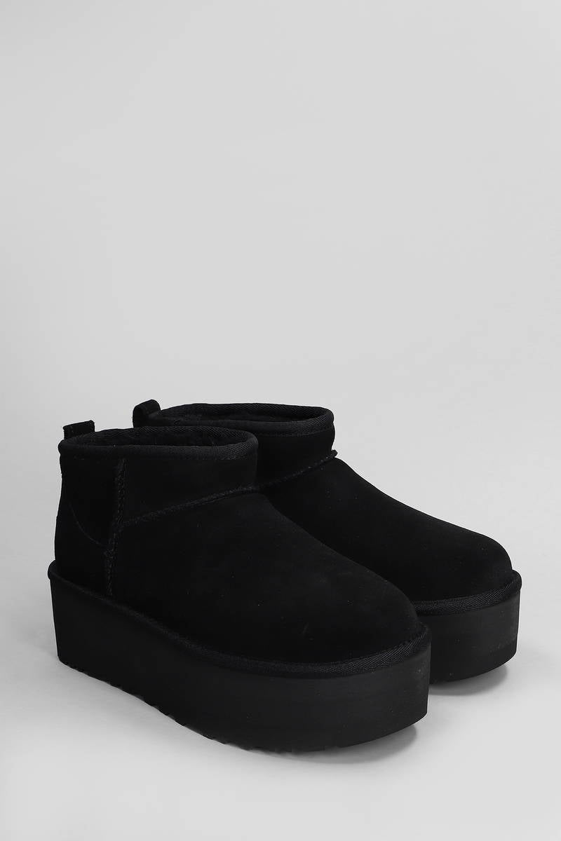 UGG TRONCHETTI TACCO BASSO CLASSIC ULTRA MINI