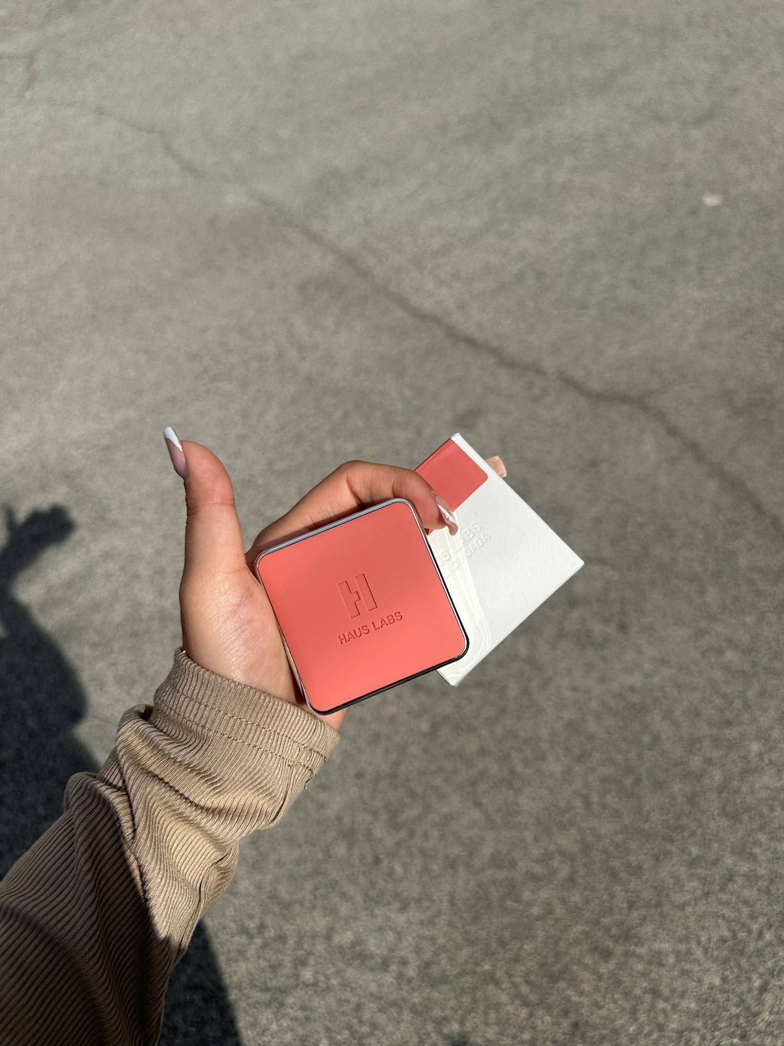 HAUS LAB BLUSH FRENCH ROSETTE
